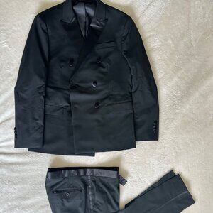 Black Egara Skinny Fit Tuxedo